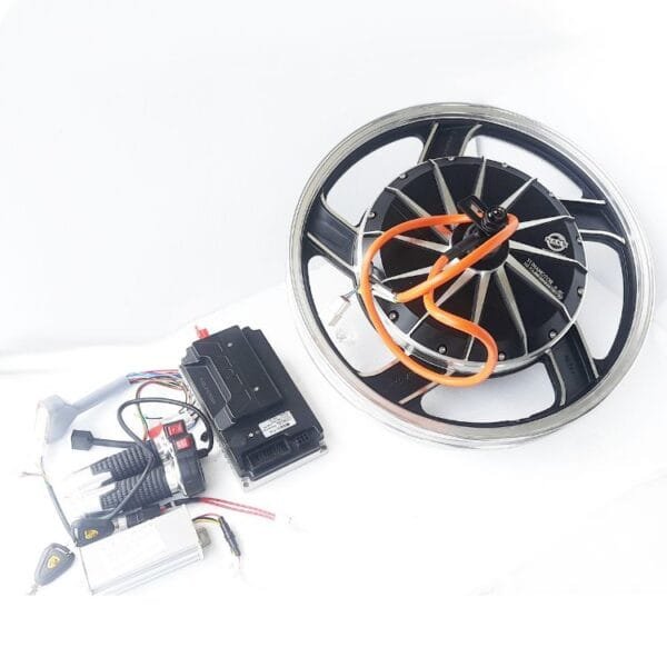 0003282 evzon 17 inch 72v 1500watt bldc hub motor kit with drum break 750